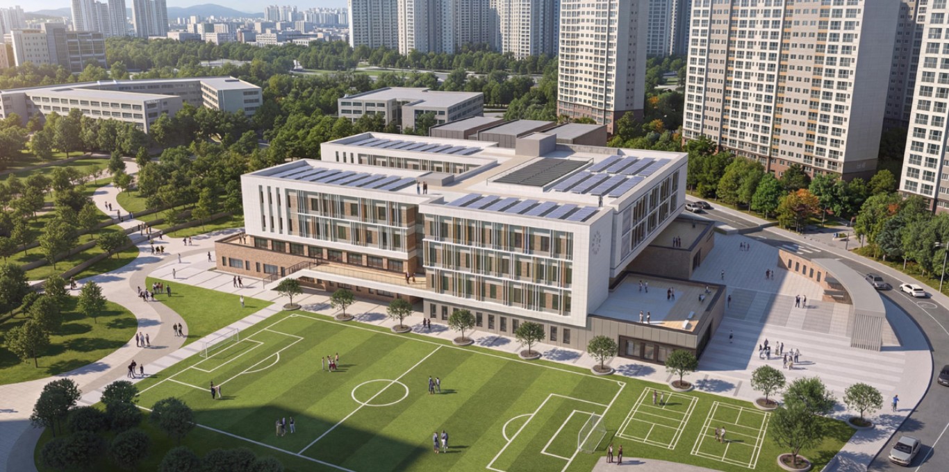 갈매역세권지구 학교 신축공사 감독권한대행 등 건설사업관리용역 수주